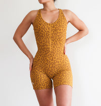 SAVAGE - YELLOW JUMPSUIT SHORTS