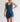 SAVAGE - SHORT BLUE JUMPSUIT